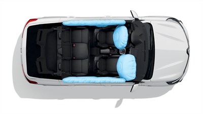 Taliant front and side airbags