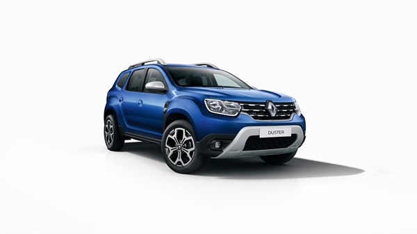 New Renault DUSTER, colour blue