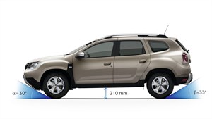 Renault DUSTER - Ground clearance