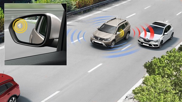 Renault DUSTER - Blind spot warning system