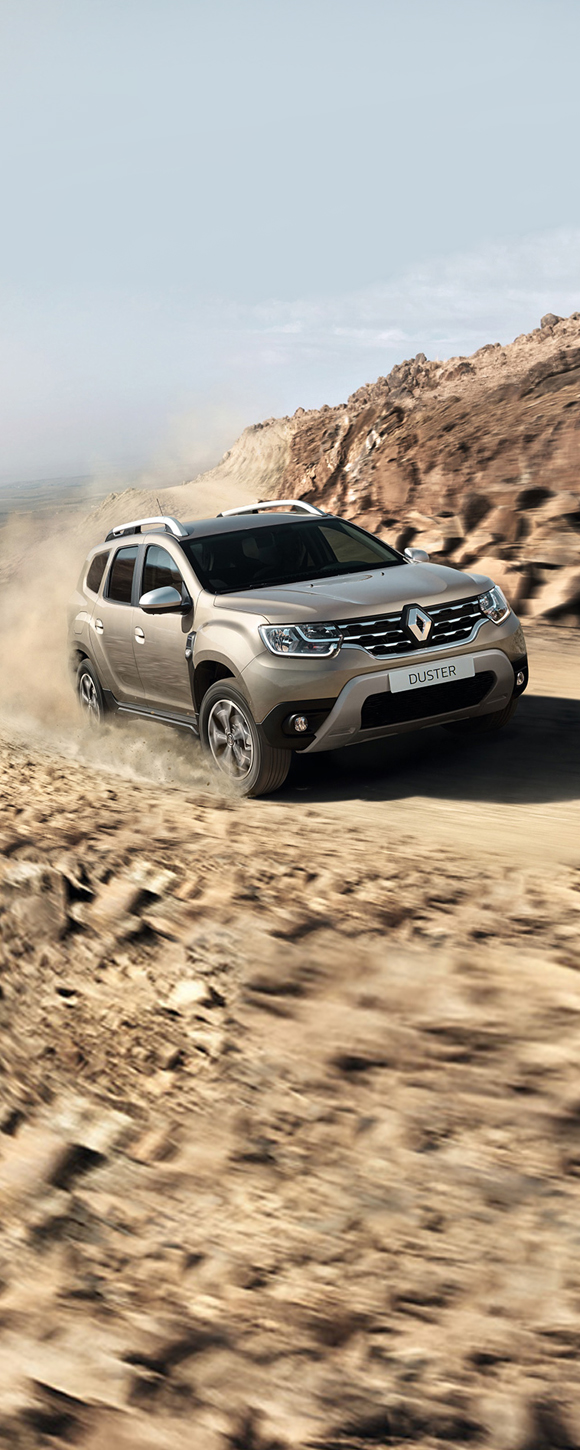 New Renault DUSTER -  the unstoppable SUV