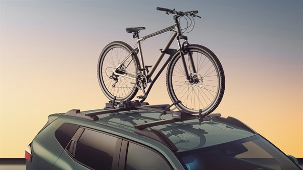 bicycle rack for roof bar - Renault Duster