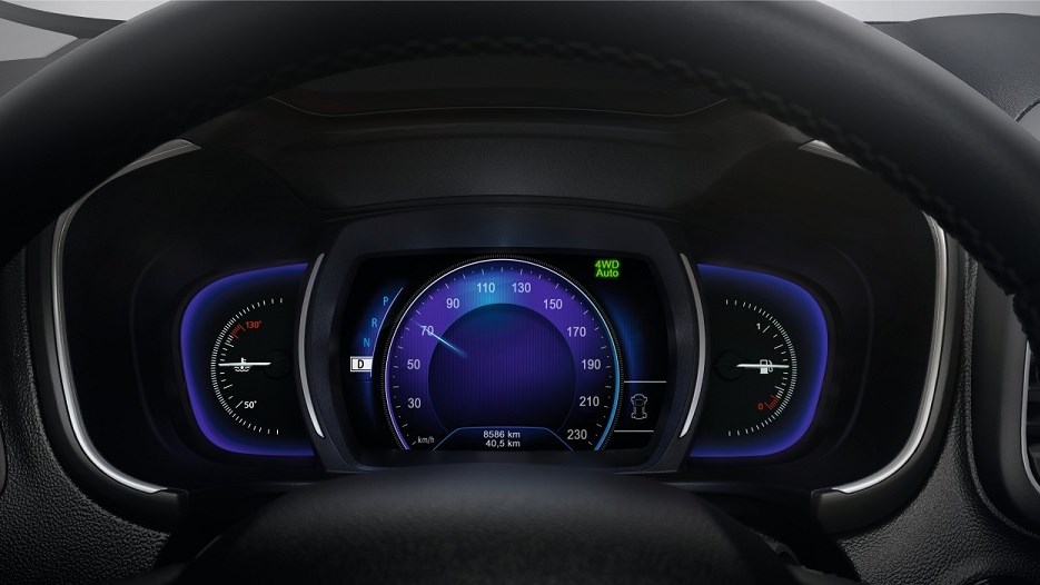 KOLEOS, steering wheel 