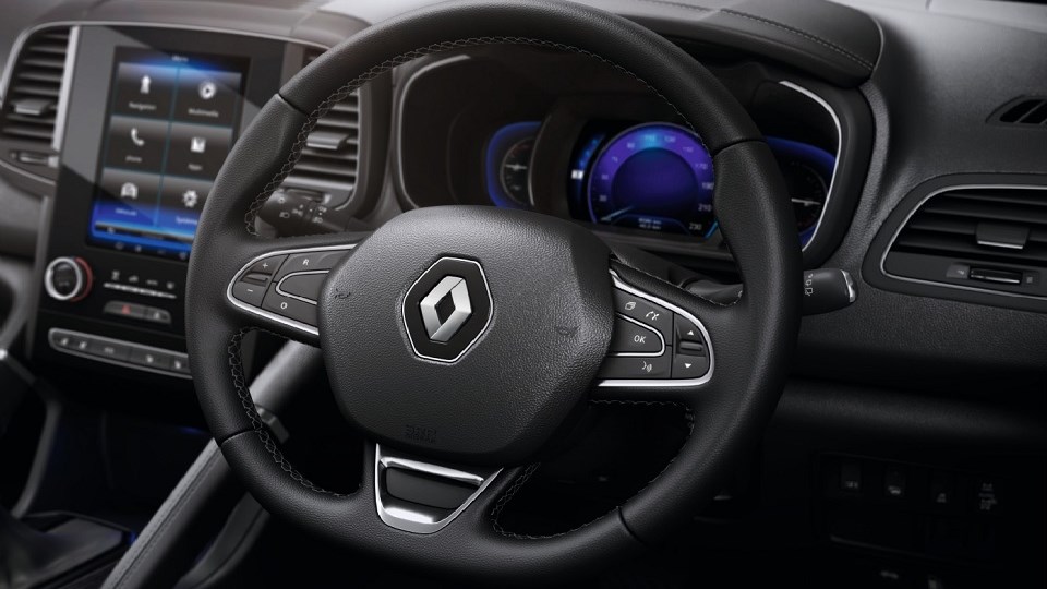 KOLEOS, steering wheel 