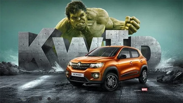 Renault Kwid - Hulk smash